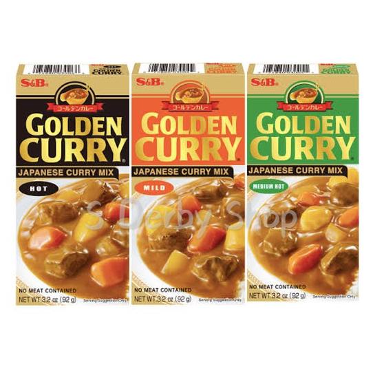 S&B Golden Curry Jepang Golden Curry Japan 92 gram