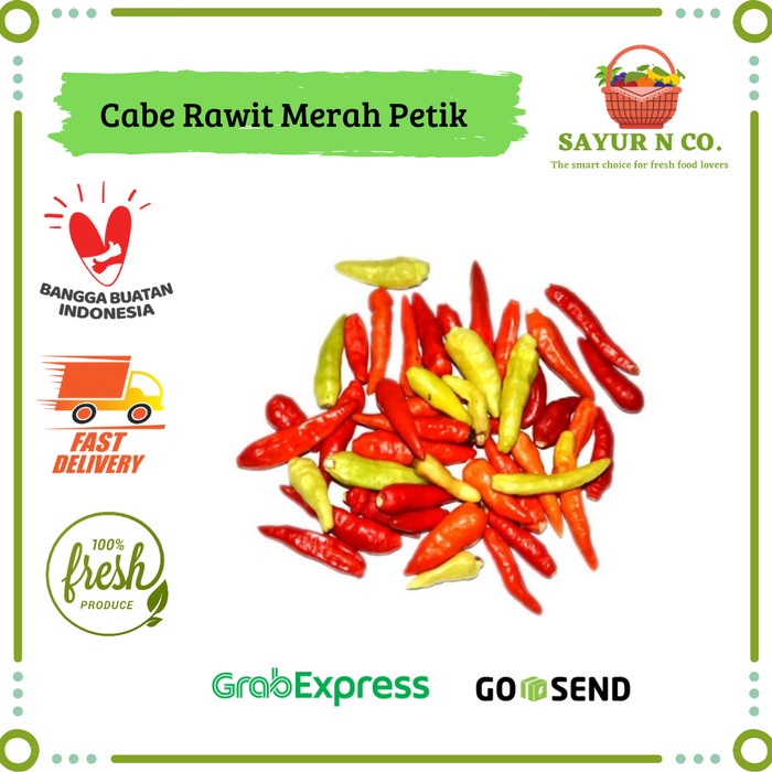 

Cabe Rawit Merah Petik | Sayur N Co Bekasi