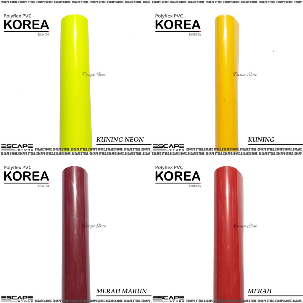 Polyflex PVC Korea . Poliflex PVC Korea Meteran Murah