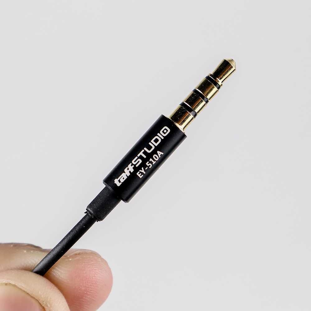 TaffSTUDIO Deluxe 3.5mm Microphone with Clip for Smartphone / Laptop / Tablet PC - EY-510A