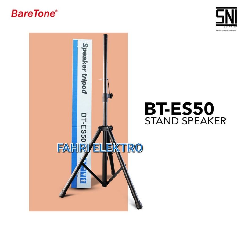 Stand Speaker Baretone BT ES50 / Tripod Speaker Aktif Pasif Baretone ES50