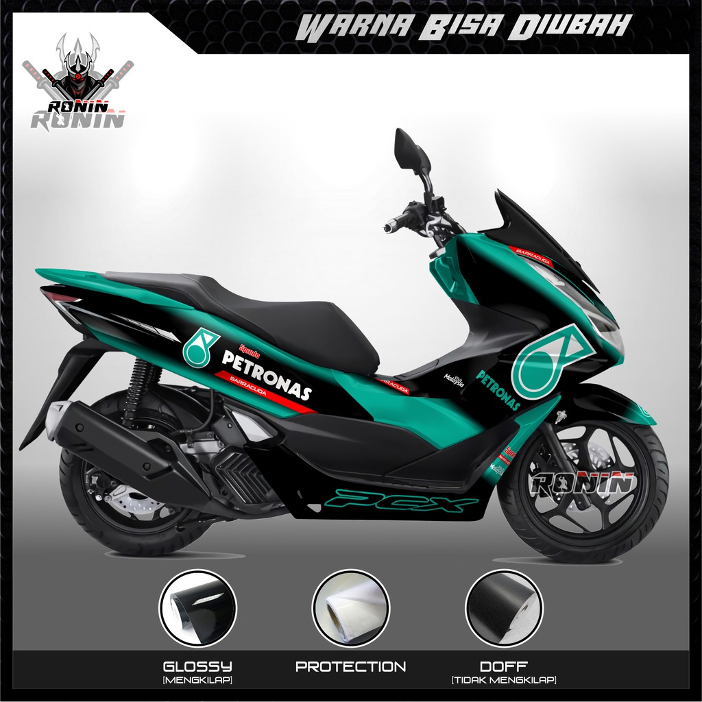 Sticker decal FULL BODY All New PCX 160 Motif Petronas