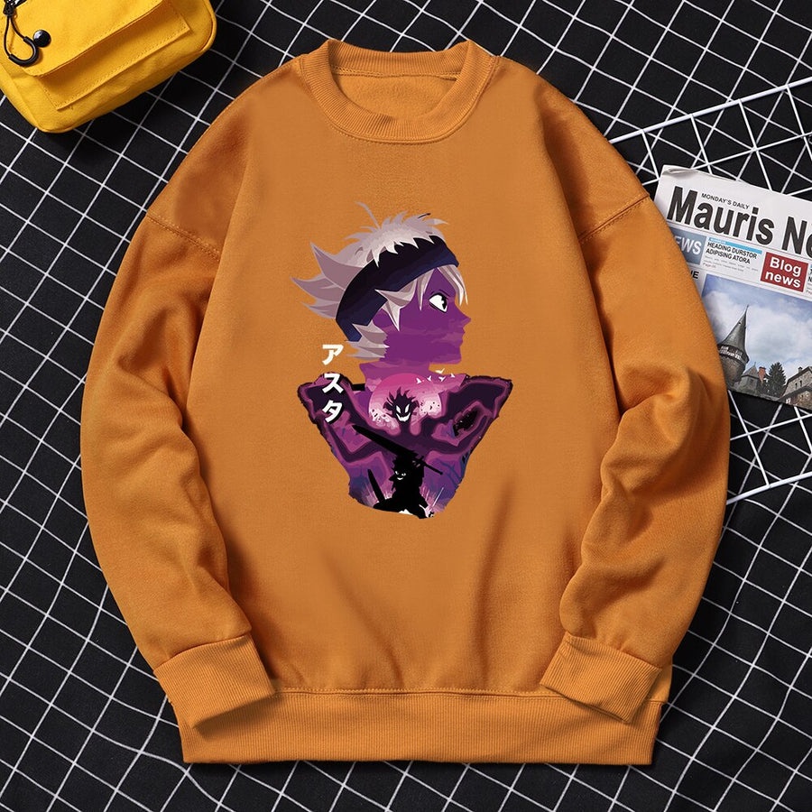 Sweatshirt Basic Anime ARA Devil II Sweater Crewneck  ARA Devil  M - XL ( Pria &amp; Wanita )