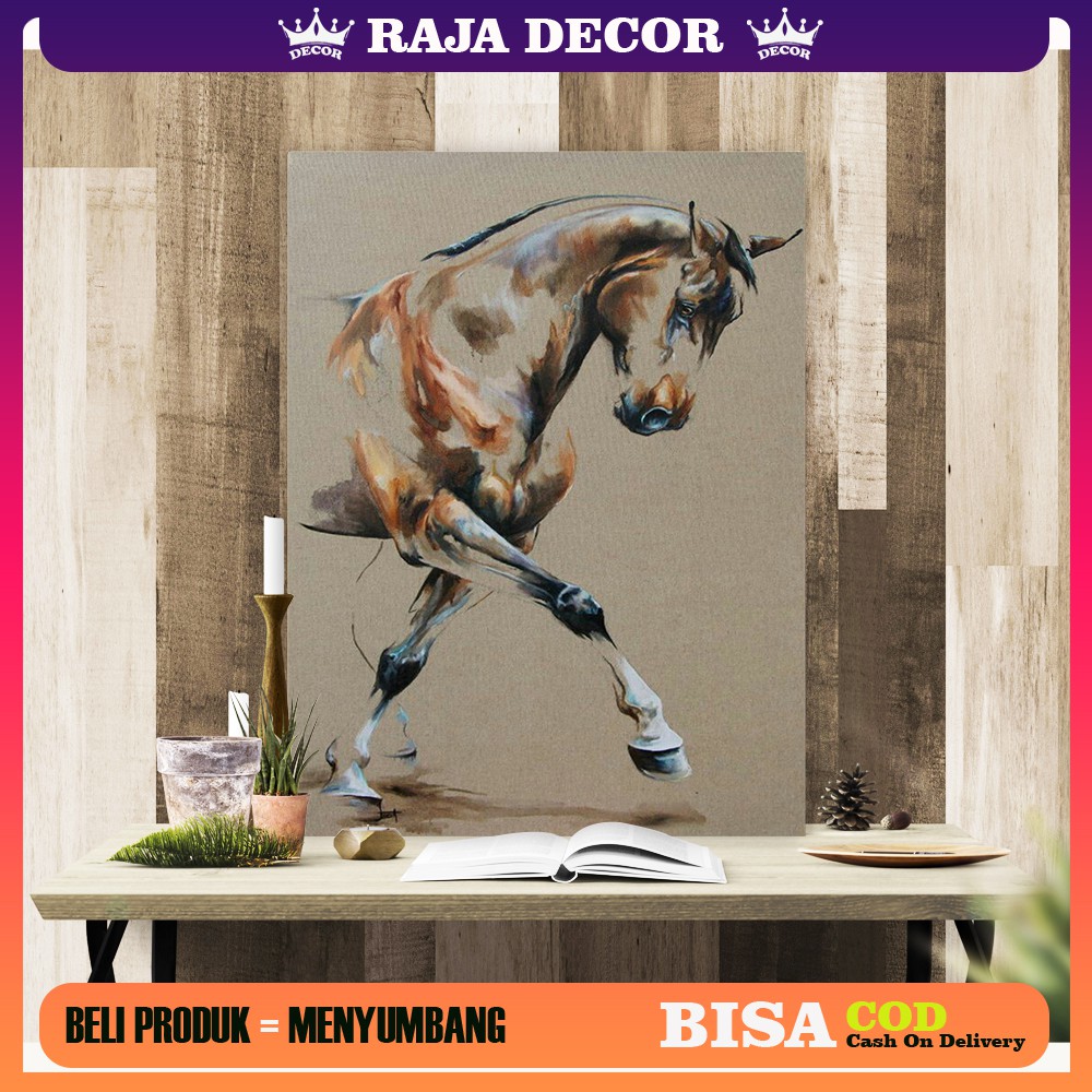 HIASAN DINDING GAMBAR KUDA KEREN