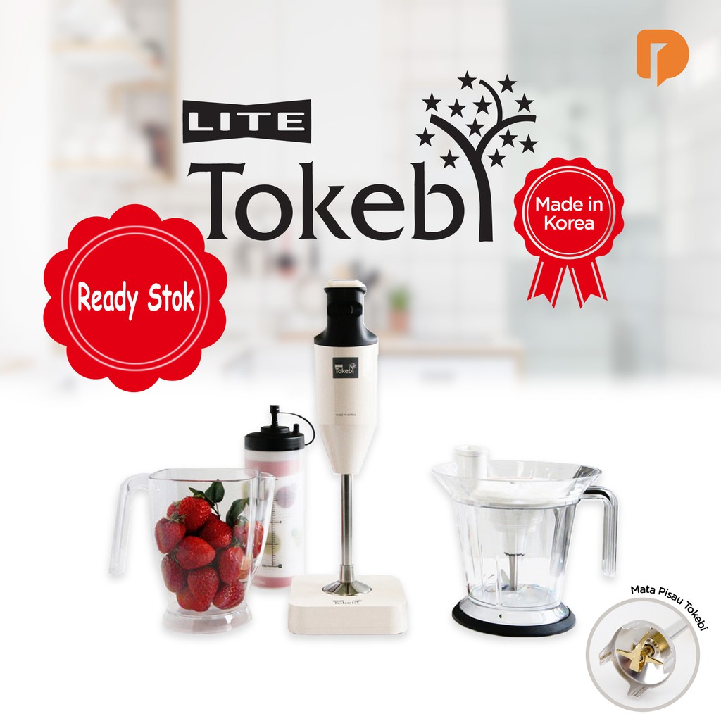 Last stok Tokebi Lite Hand Blender Multifungsi Made In Korea Anti Karat