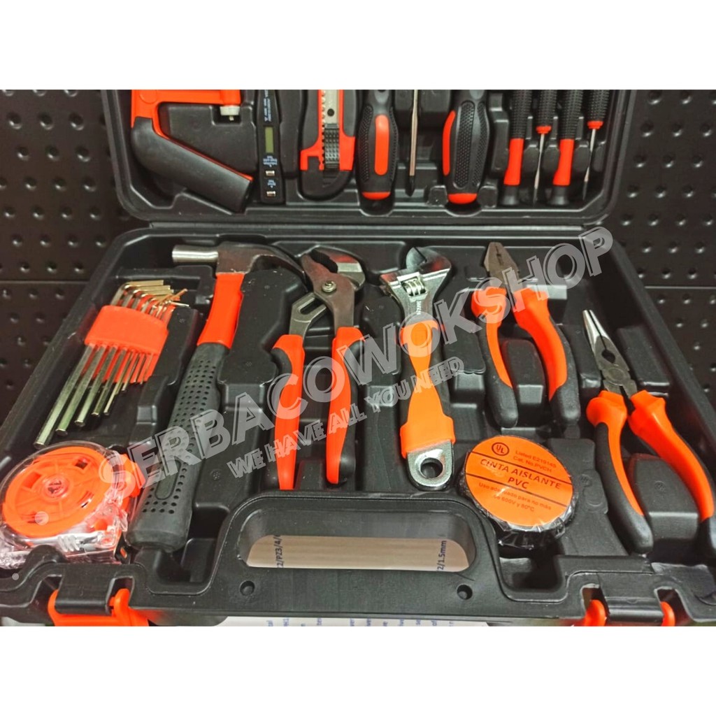 Lumos Tool Kit Set 100 Pcs Kunci Perkakas Toolkit Set Serbaguna Termurah Berkualitas