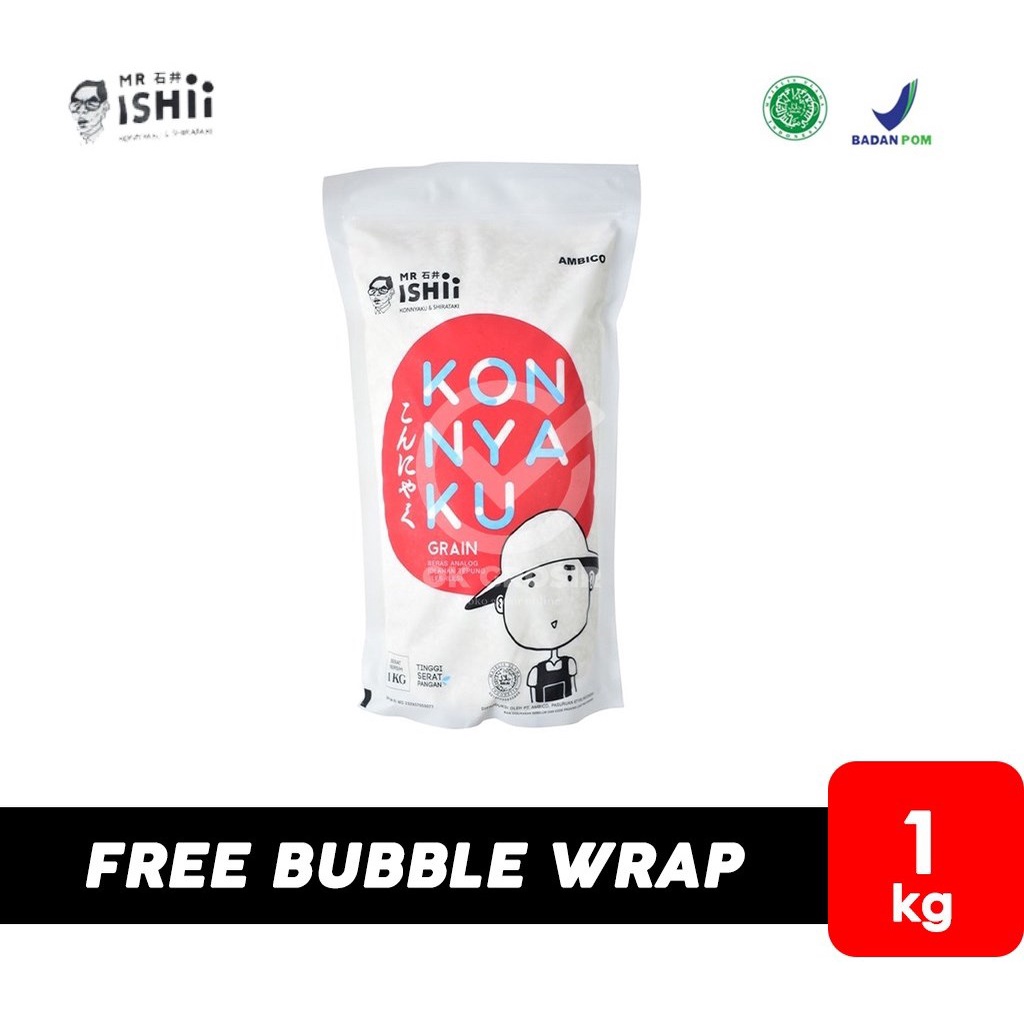 

Beras Konnyaku KEMASAN ASLI / Shirataki Rendah Lemah / Diet [1 Kg]