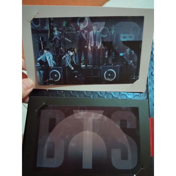 Lenticular card BTS MOTS ON:E Photobook