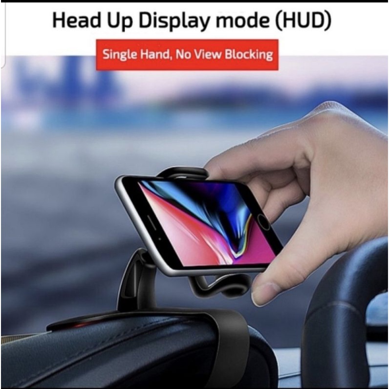 Phone Holder Hp Dashboard Mobil Car Mount Buat Gps 360°