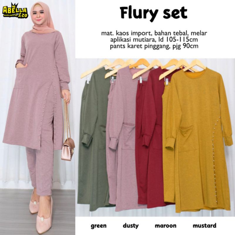 FLURY SET BY ABELLA