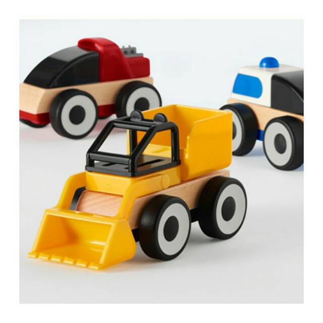 LILLABO, Mainan Traktor kendaraan set 3