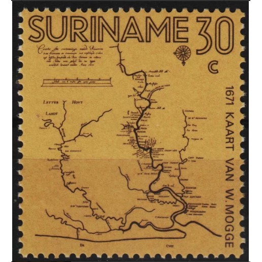 

Perangko Filateli A4-141 suriname VFU 5v 24.11.1971 child welfare - details from brueghel's ""child