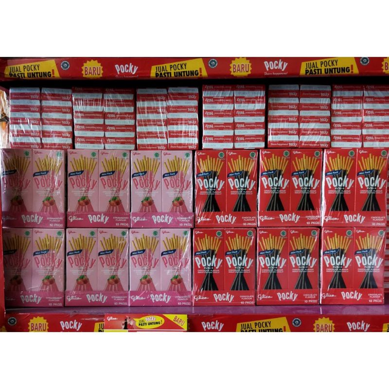 

2Xbtygneal Sakha Snack ) Pocky Mini Pack Isi 10