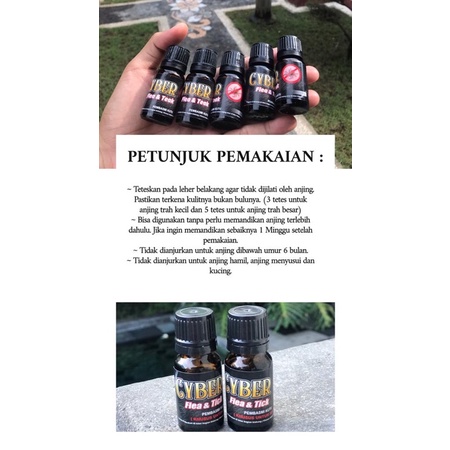 [BISA BAYAR DITEMPAT] OBAT KUTU ANJING PALING AMPUH // OBAT PEMBASMI KUTU ANJING AMPUH CYBER FLEA & 