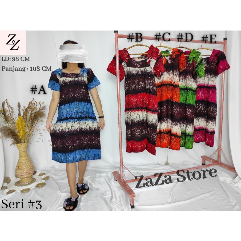 DASTER LENGAN SERUT-----DASTER RAYON PREMIUM/DASTER BATIK 100% ORIGINAL SMT COLLECTION