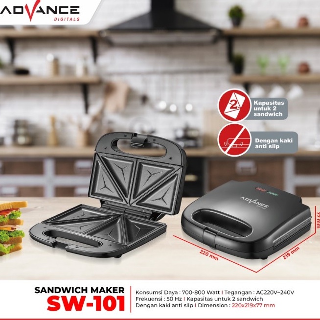 Sandwich Toaster Advance 2 Sandwich