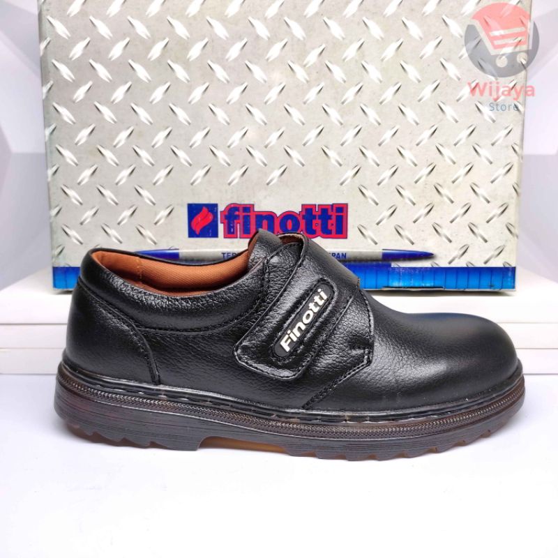 FINOTTI 93786 Sepatu Kerja Pantofel Pria Kulit Asli Berkualitas Tinggi Tampilan Formal yang Berkelas