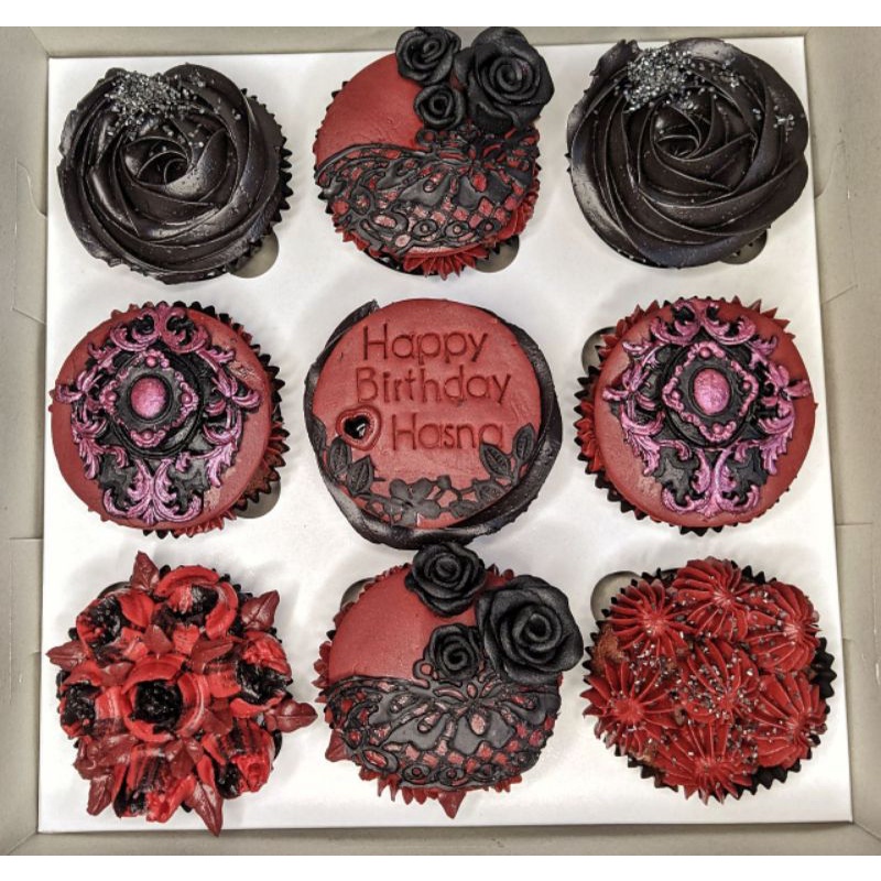 

Custom Cupcakes Bandung - Gothic Theme