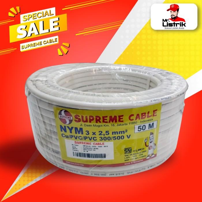 Listrik Kabel Supreme Nym 3X2.5 Mm2 50 Meter
