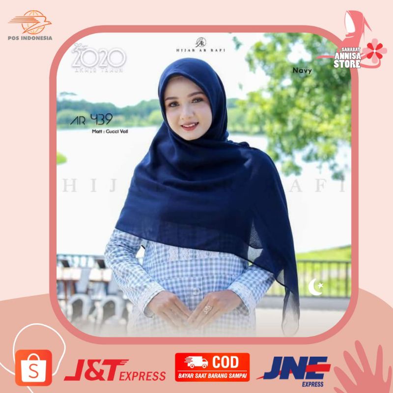 Jilbab Hijab Kerudung Segiempat Voal Arrafi terbaru 2021 rabbani zoya elzata muslimah indonesia