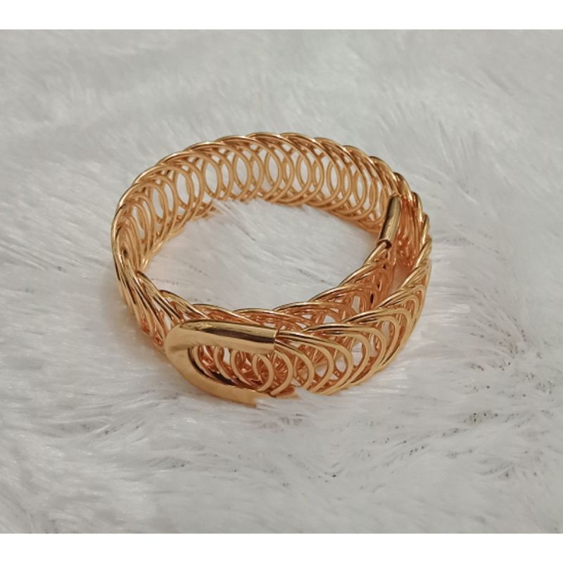 RKT90. Gelang xuping dewasa lapis emas model Bangle