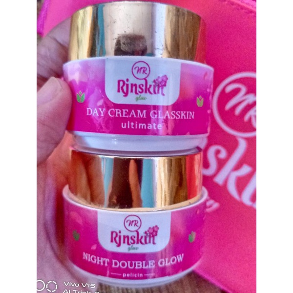 NR GLOW SKINCARE DAY&NIGHT CREAM DOUBLE GLOW BPOM /RJNSKIN BPOM
