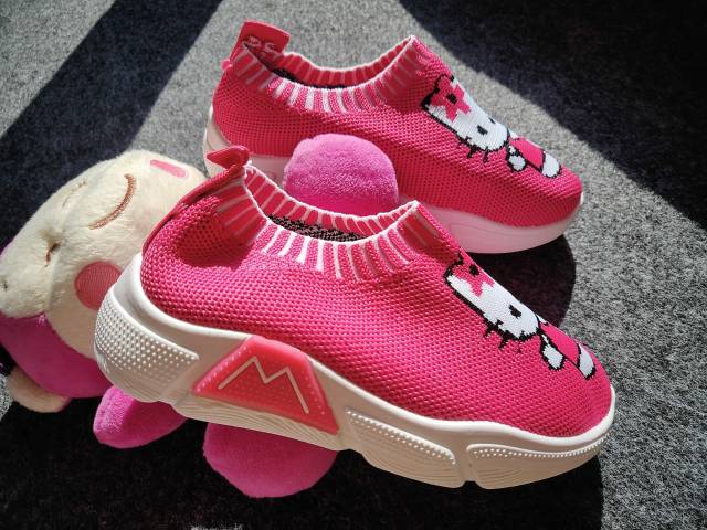 623CD. SEPATU ANAK BAHAN RAJUT  IMPORT