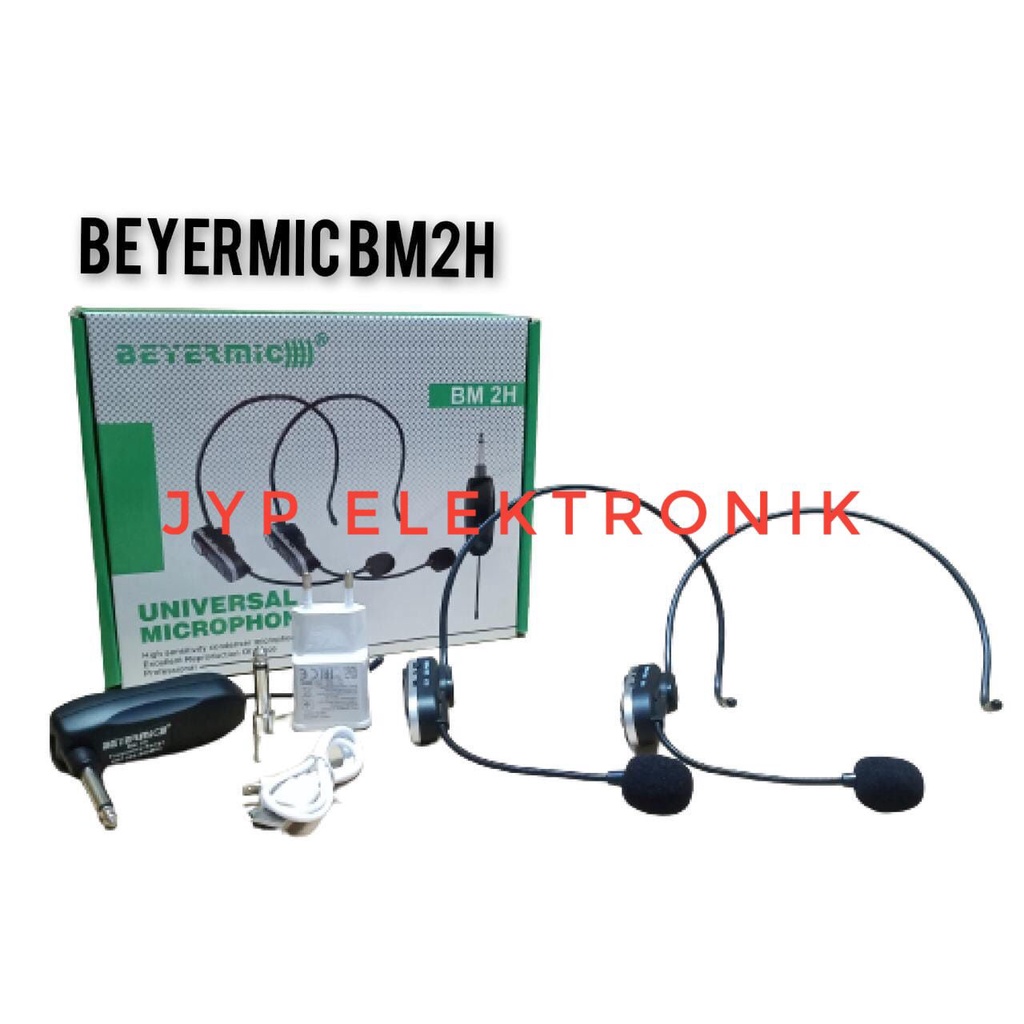 MIC WIRELESS BEYERMIC BM 2H BEYERMIC BM2H HEADSET BANDO