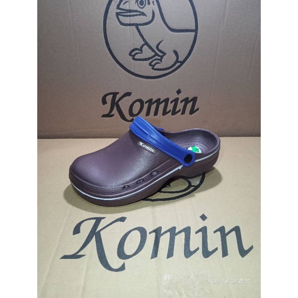 Sandal Baim Wanita / Medis / Merk Komin size 36-40-Coklat 2 warna