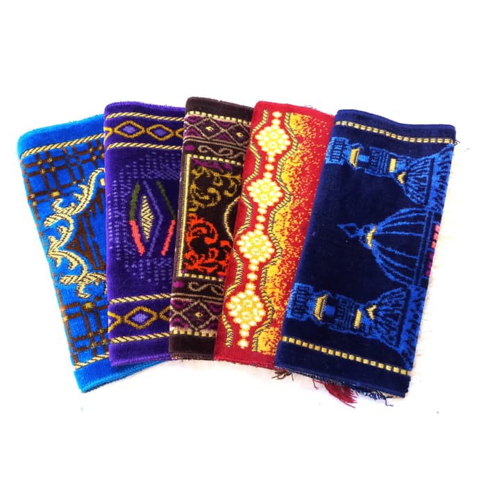Sajadah Tebal Empuk Turki Anti Slip Murah E1T9 Kecil anak murah MUKA IMPORT TERBARU SOUVENIR