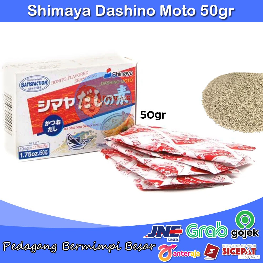 Shimaya Dashi no Moto 50gr | Shimaya Hondashi 50gr | Shimaya Dashi 50gr/kaldu ikan bubuk