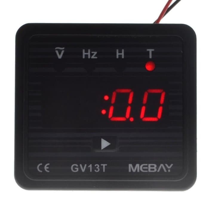 4in1 LCD Time Voltage Frequency Combo Meter For Generator AC 185-265V