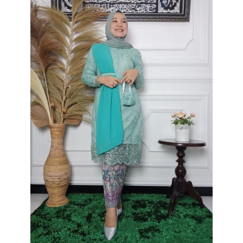 (KEBAYA TUNIK MODERN) KEBAYA MODERN WISUDA REMAJA ~ KEBAYA TUNIK SELENDANG ~ TUNIK BLOUSE AMALIA
