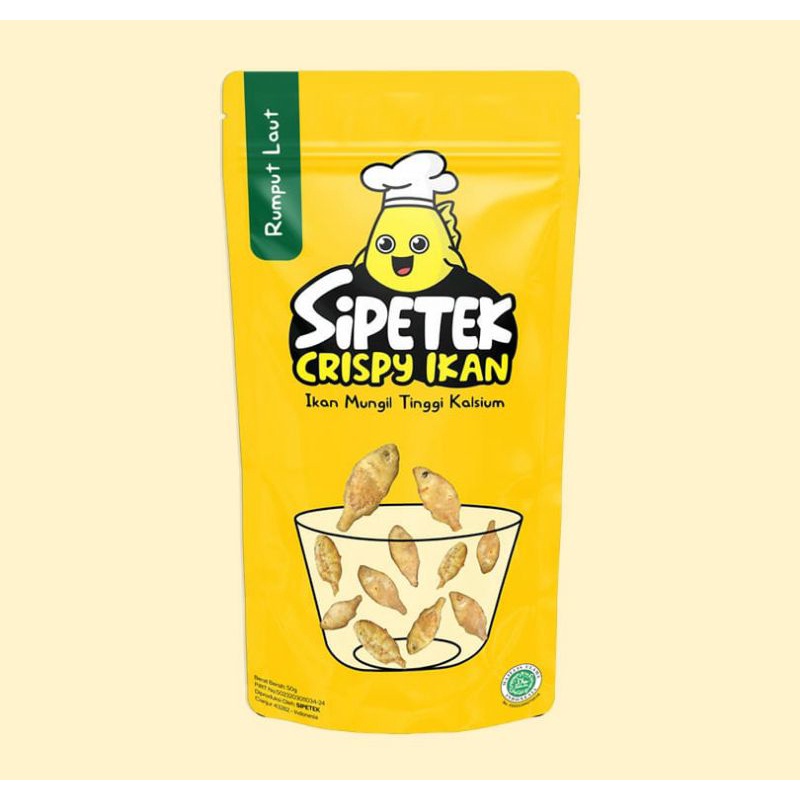 

Sipetek Crispy Ikan Snack Sehat @50gr