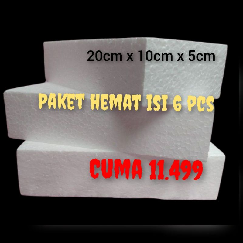 PAKET HEMAT BUSA BUKET ISI 6 / BUSA STYROFOAM / BUSA BUKET / BUSA SERBAGUNA / BUSA KERING MURAH / BU