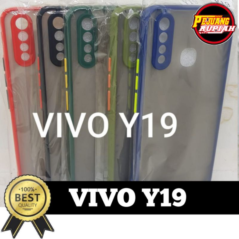 VIVO Y19 CASE FUZE DOVE AERO PROTECT CAMERA