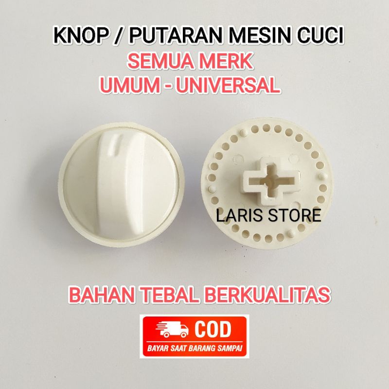 Knop Tombol / Putaran Mesin Cuci Umum - Universal Semua merk serbaguna