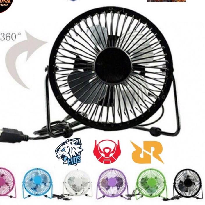 Kipas Angin Besi Kecil USB 5inch/ Kipas Angin Gamers/ Kipas Angin Mini/ Kipas Angin Game Hp
