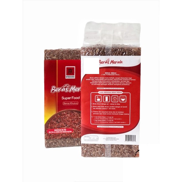 

Kyohikari Red Rice 1kg - Beras Merah