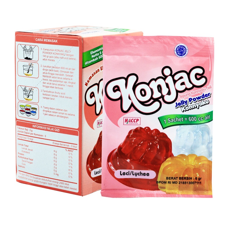 

agar agar konjac leci lychee 6