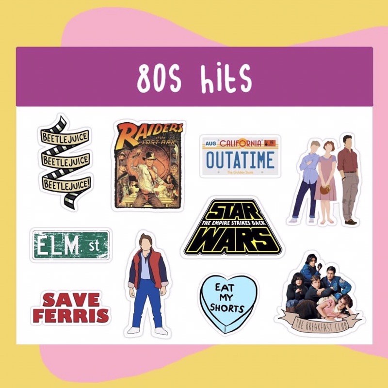 

Sticker Film Hits 80an