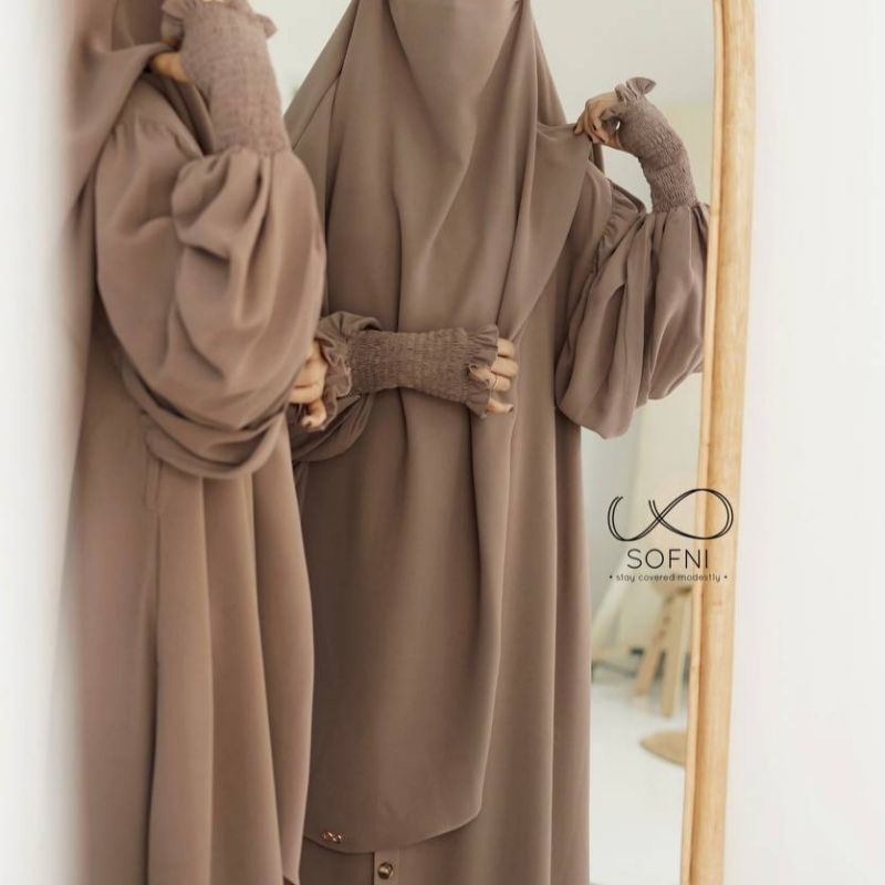 SOLD OUT  Khimar Basic Malika Series by Sofni