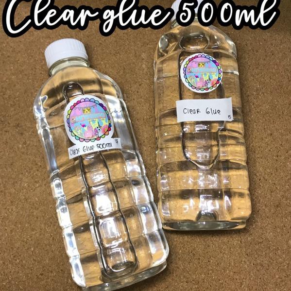 

LAngshung K!r!m.Khak [COD] Clear Glue 500ml | cocok untuk clear slime.Z h4rga_res3ler