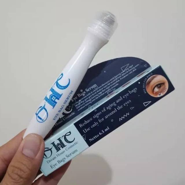 Jual DHC EYE BAG SERUM BPOM/ DREAM HOUSE COSMETIC EYE BAGS ROLLER ROLL