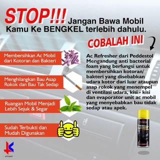 ac refresher mobil pembersih ac mobil PEDDESTOL - AROMA