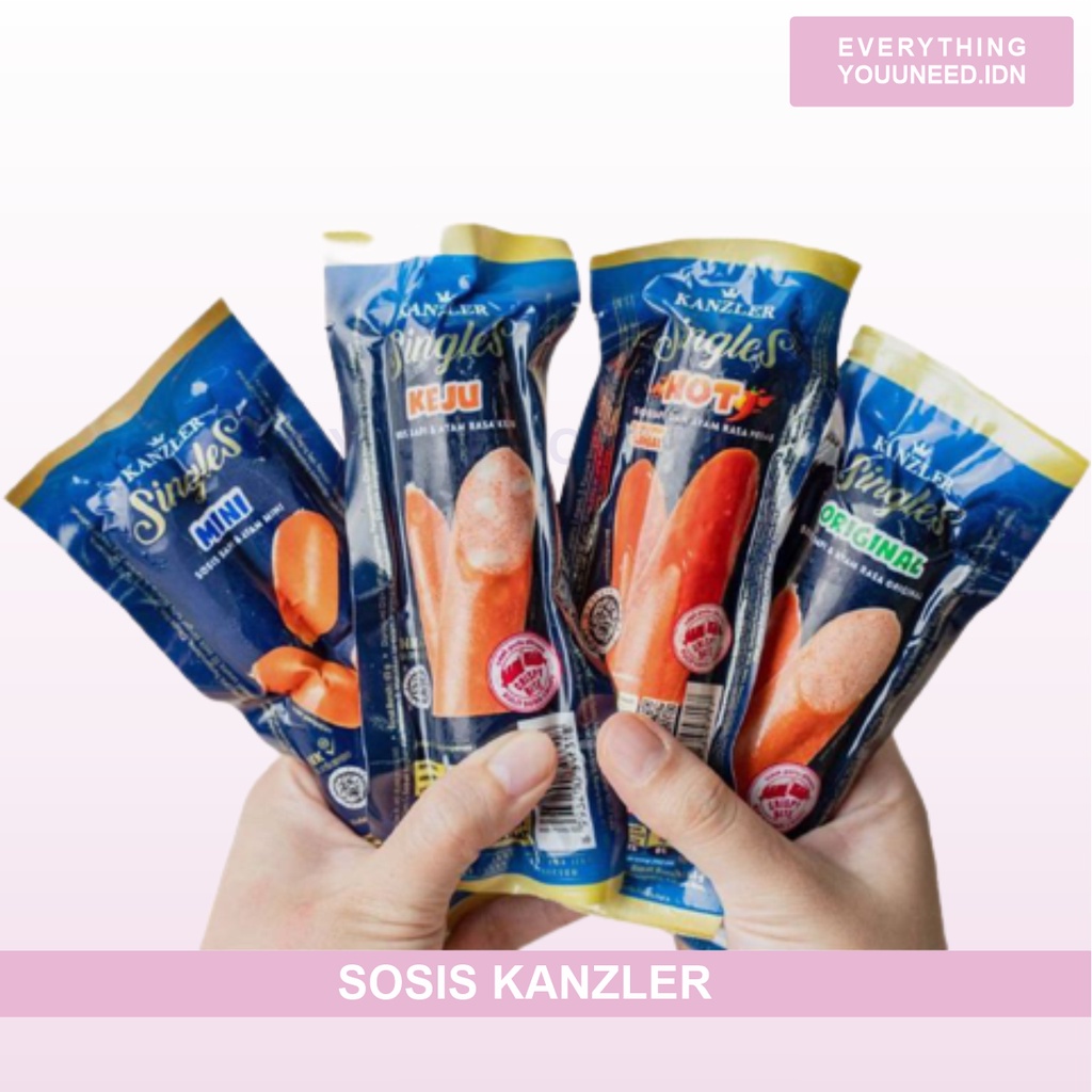 

Sosis Kanzler Original / Singles Keju / HOT / Gochujang