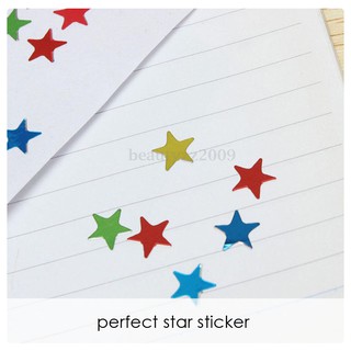 edufuntoys PERFECT STAR STIKER  stiker  bintang  untuk 