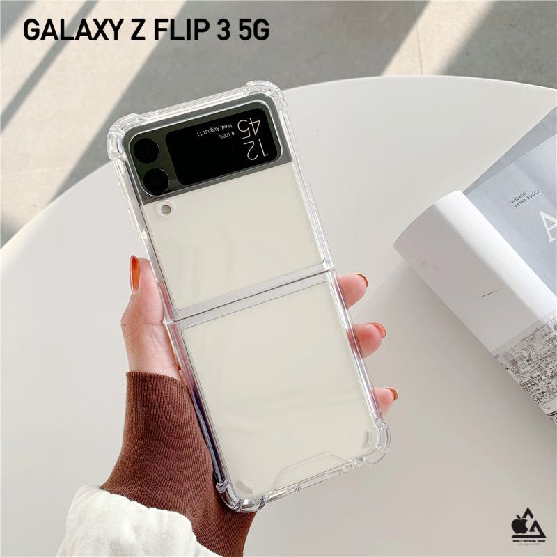 SAMSUNG GALAXY Z Fold 4 5G Z Flip 4 5G  Z FOLD 3 5G Z FLIP 3 5G ANTI CRACK CLEAR CASE SOFTCASE BENING SHOCKPROOF HARDCASE