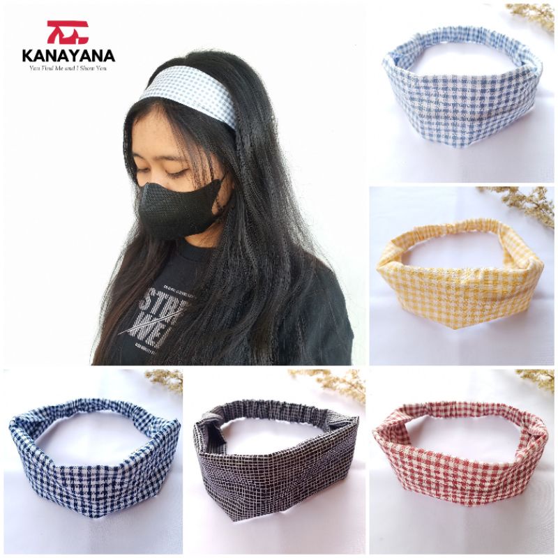 BANDANA VINTAGE RETRO / BANDANA AESTHETIC / BANDANA MOTIF / HEADBAND / BANDANA DEWASA / BANDO