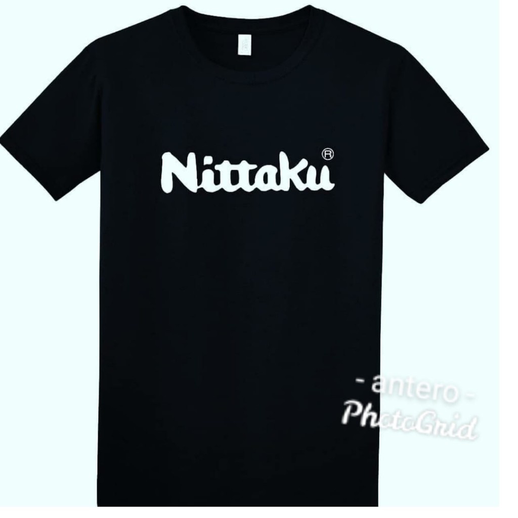 kaos pingpong tenis meja nittaku dewasa dan anak